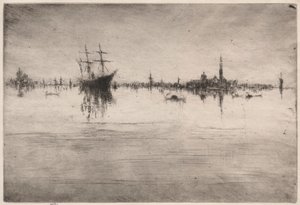 Notturno, 1879-1880 da James Abbott McNeill Whistler