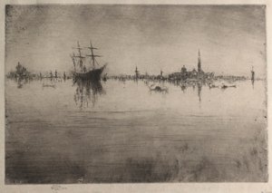 Notturno, 1880 da James Abbott McNeill Whistler