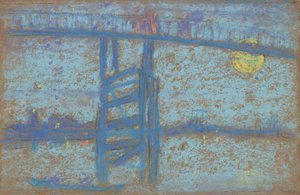 Notturno: Ponte di Battersea da James Abbott McNeill Whistler