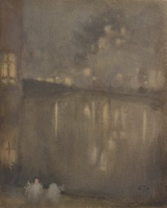 Notturno: Grigio e OroCanale, Olanda, 1882 da James Abbott McNeill Whistler