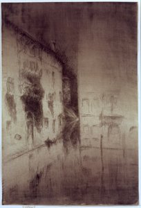 Notturno: Palazzi, 1879-80 da James Abbott McNeill Whistler