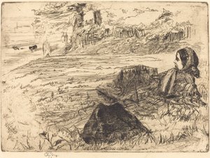 Bambinaia e bambino, 1859 da James Abbott McNeill Whistler