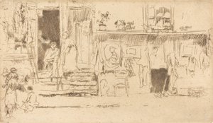 Negozio di vestiti usati, No.II, c. 1884-1886