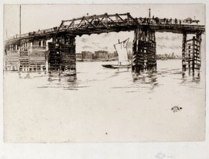 Vecchio ponte di Battersea da James Abbott McNeill Whistler