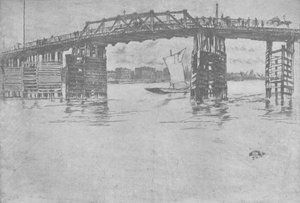 Vecchio ponte di Battersea, 1879, 1904