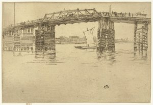Vecchio ponte di Battersea da James Abbott McNeill Whistler