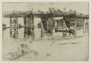 Vecchio ponte di Putney da James Abbott McNeill Whistler