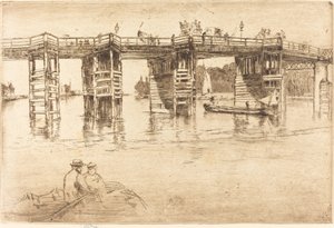 Vecchio Ponte di Putney da James Abbott McNeill Whistler