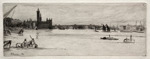 Vecchio ponte di Westminster da James Abbott McNeill Whistler