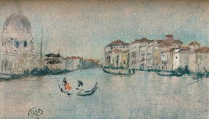 Su un canale veneziano, c1854-1903, 1903 da James Abbott McNeill Whistler