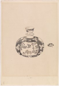 Vaso a forma di zenzero con coperchio a campana, 1878