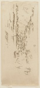 Petite Rue des Bouchers da James Abbott McNeill Whistler