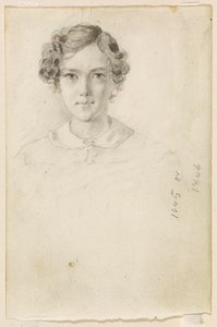 Ritratto di Whistler, 1845 o 1846 da James Abbott McNeill Whistler