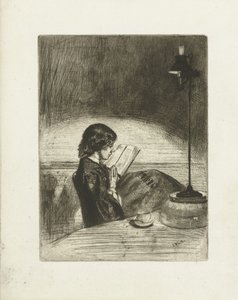 Ritratto di Deborah Delano che legge