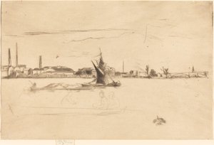 Fabbrica di candele di Price da James Abbott McNeill Whistler