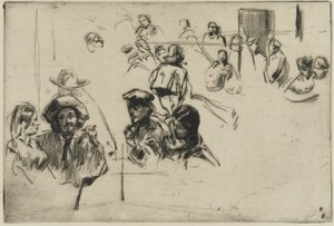 Ratcliffe Highway, 1861 da James Abbott McNeill Whistler