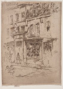 Rue du Buerre, Bruxelles da James Abbott McNeill Whistler