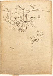 Molo di Ryde, 1887 da James Abbott McNeill Whistler