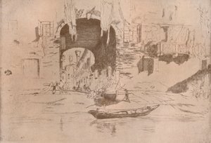 San Biagio, c1879, 1904 da James Abbott McNeill Whistler