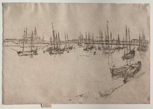 San Giorgio, Venezia, 1886 da James Abbott McNeill Whistler