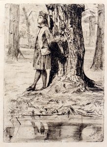 Seymour sotto un albero da James Abbott McNeill Whistler