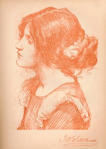 Schizzo di una donna c1885, 1896 da James Abbott McNeill Whistler