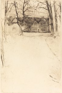 Speke Hall, No.1, 1870 da James Abbott McNeill Whistler
