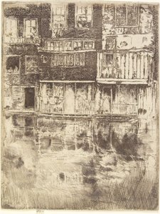Casa Quadrata, Amsterdam, 1889 da James Abbott McNeill Whistler