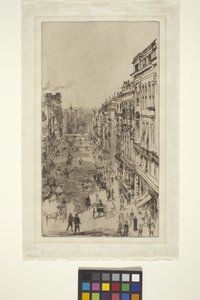 Via St. James da James Abbott McNeill Whistler