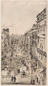 St. James Street da James Abbott McNeill Whistler