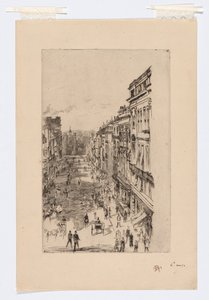 Via St. James da James Abbott McNeill Whistler