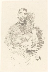 Stéphane Mallarmé, 1892 da James Abbott McNeill Whistler