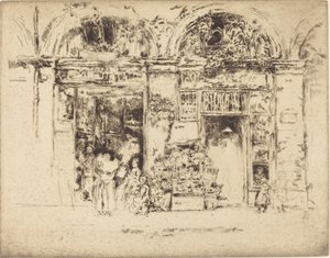 Girasoli, Rue des Beaux-Arts da James Abbott McNeill Whistler