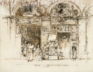 Girasoli, Rue des Beaux-Arts da James Abbott McNeill Whistler