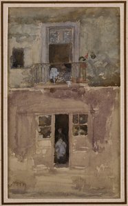 Il balcone, c.1888 da James Abbott McNeill Whistler