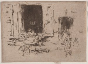 Il Tumulo, Bruxelles da James Abbott McNeill Whistler
