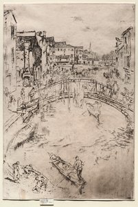 Il Ponte, 1886 da James Abbott McNeill Whistler
