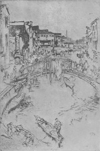 Il ponte, c1880, 1904 da James Abbott McNeill Whistler