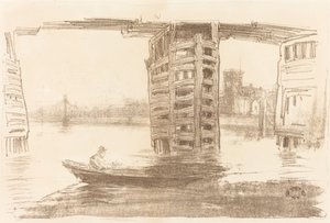 Il grande ponte, 1878 da James Abbott McNeill Whistler