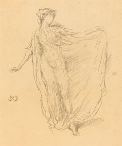 La ragazza che danza, 1889 da James Abbott McNeill Whistler