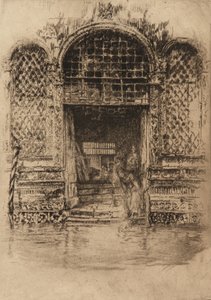 La porta, 1879-1880 da James Abbott McNeill Whistler