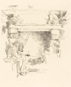 Il caminetto da James Abbott McNeill Whistler