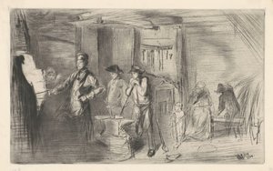 La fucina, 1861 da James Abbott McNeill Whistler