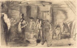 La Fucina, 1861 da James Abbott McNeill Whistler
