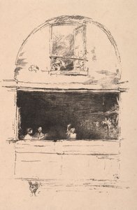 La fucina, Passage du Dragon, 1894 da James Abbott McNeill Whistler