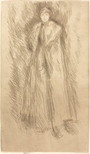 Il mantello di pelliccia da James Abbott McNeill Whistler