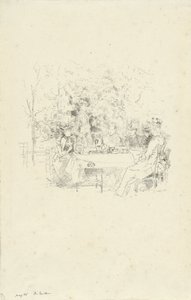 Il giardino da James Abbott McNeill Whistler