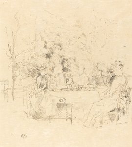 Il giardino, 1891 da James Abbott McNeill Whistler