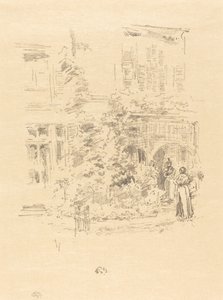 Il portico del giardino, 1894 da James Abbott McNeill Whistler