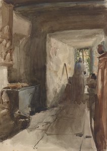 La cucina, 1858 da James Abbott McNeill Whistler